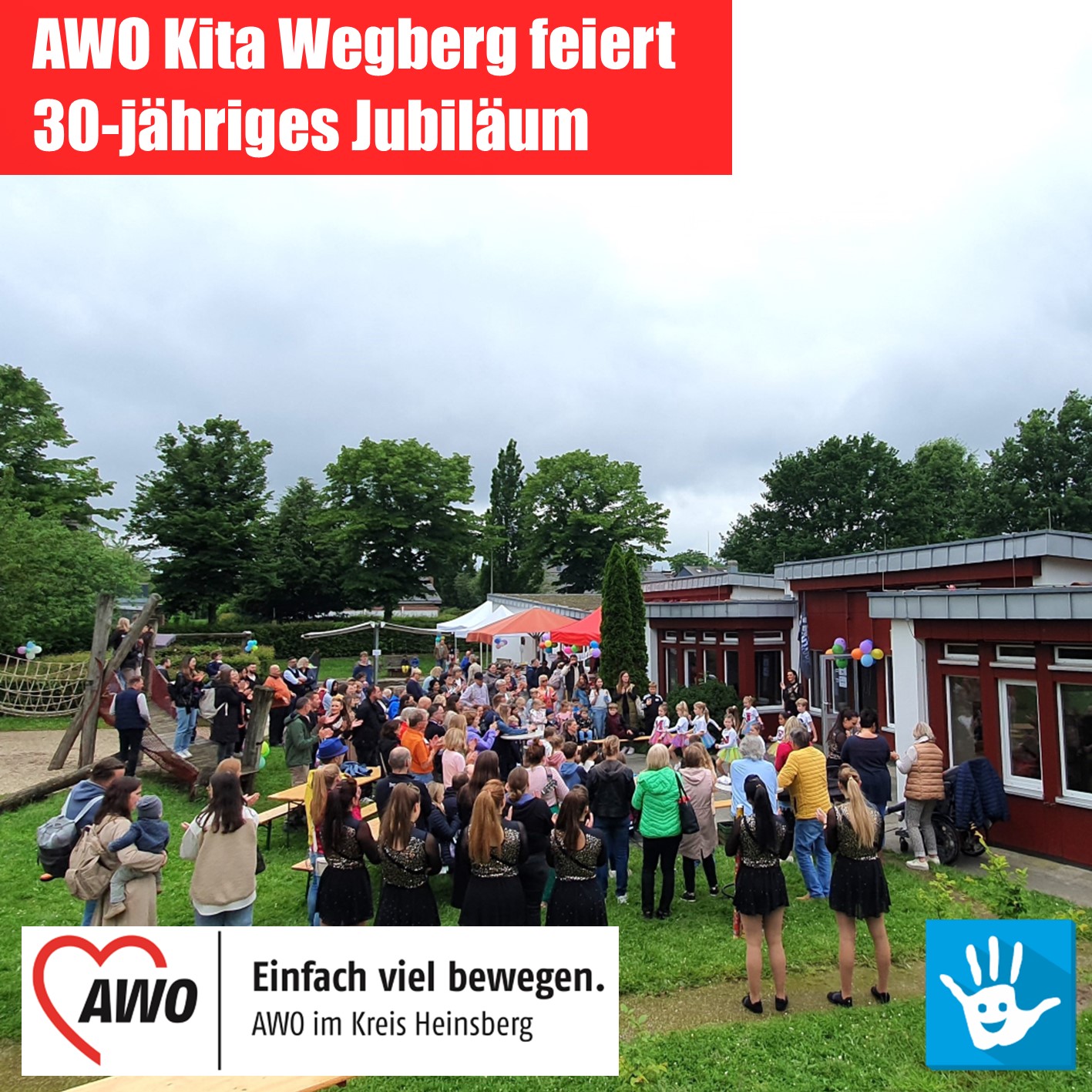 AWO Kita Wegberg feiert 30-jähriges Jubiläum mit großem Fest 1